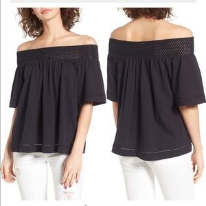 Roxy “Hey Tonight” Off The Shoulder Top